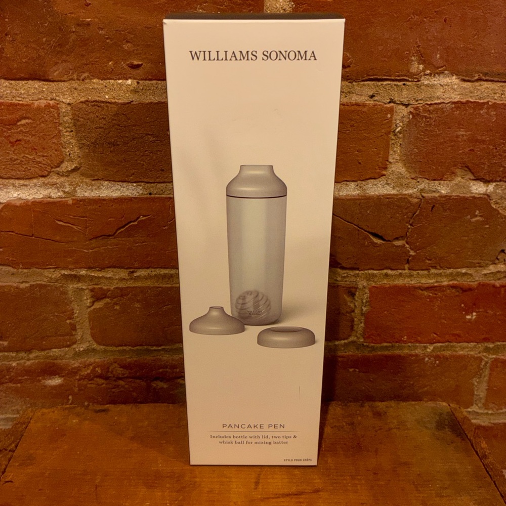 Williams Sonoma Gray Pancake Pen‎ Dispenser